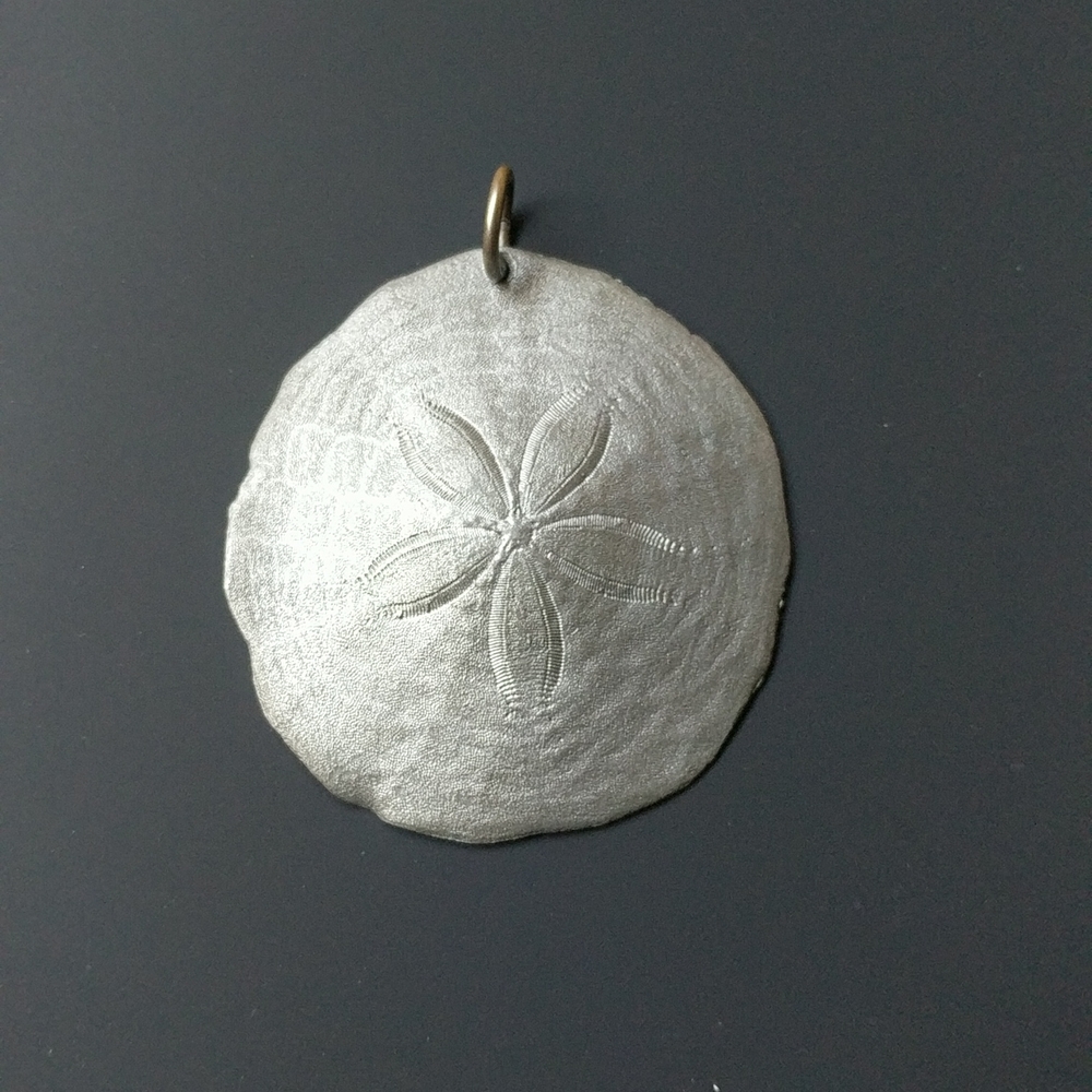 International Pewter Sand Dollar Pendant